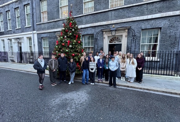 Image for Coombe Dean Students Visit 10 Downing Street