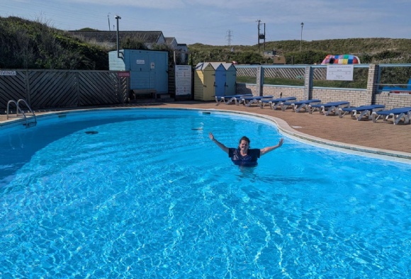 Image for Miss Main Completed her Swimming Challenge!