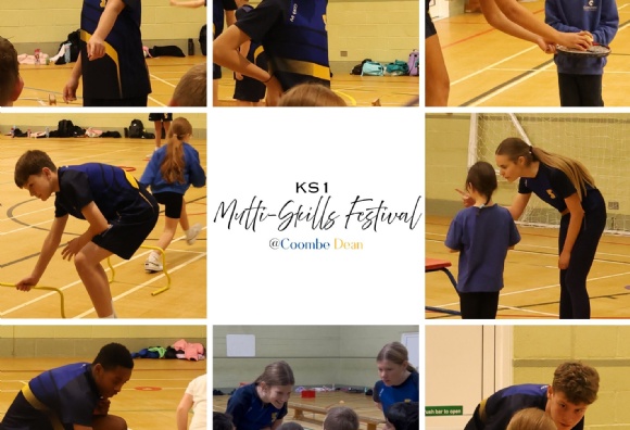 Image for Y9 Sports Leaders Demonstrated Strong Leadership in KS1 Multi-skills Festival