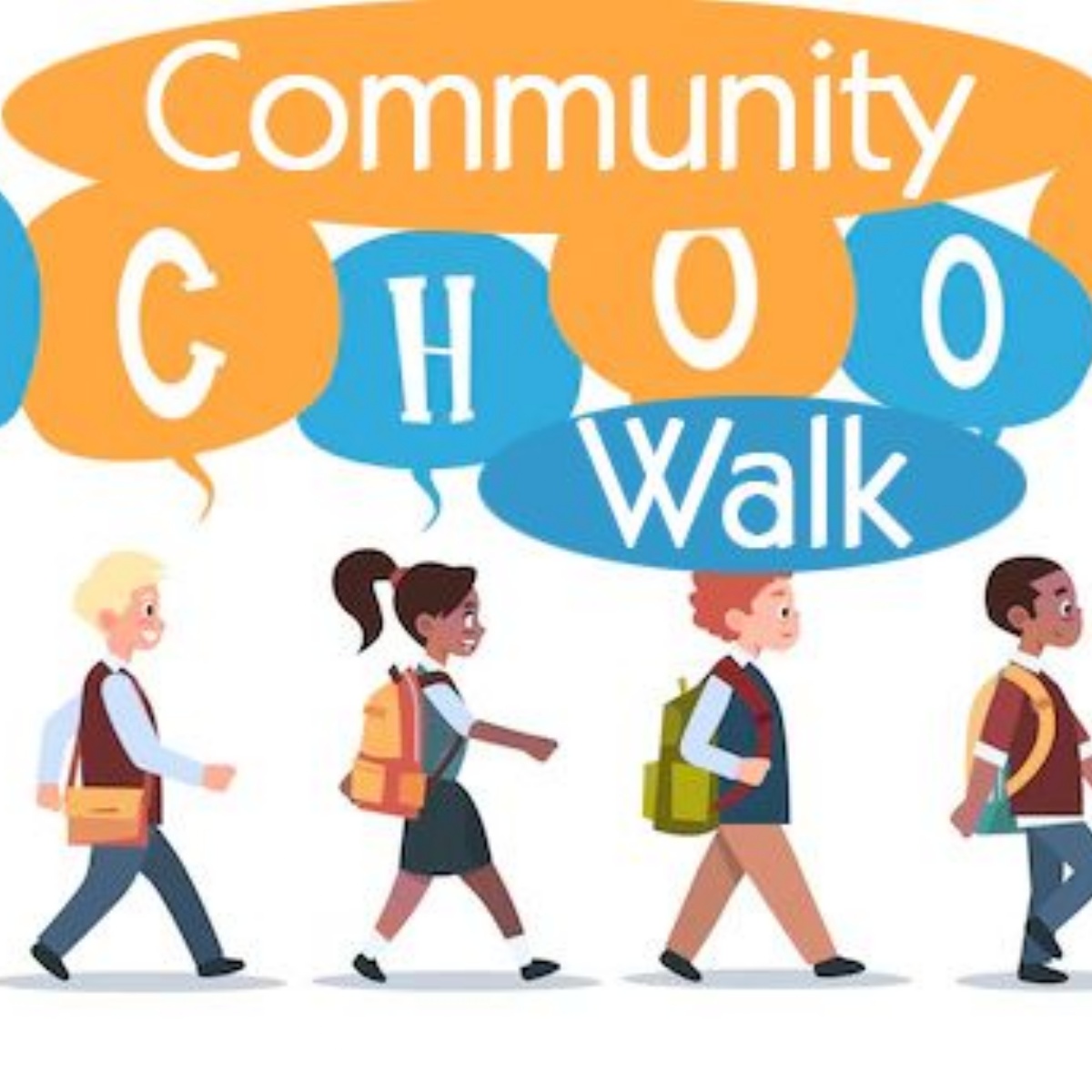 Community Walk Visual Coombe Dean School - Whole School Community Walk